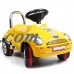 POCO DIVO Ride On Car Toy 3-in-1 Walker Scooter Pulling Cart with Sound & Light - Yellow   
